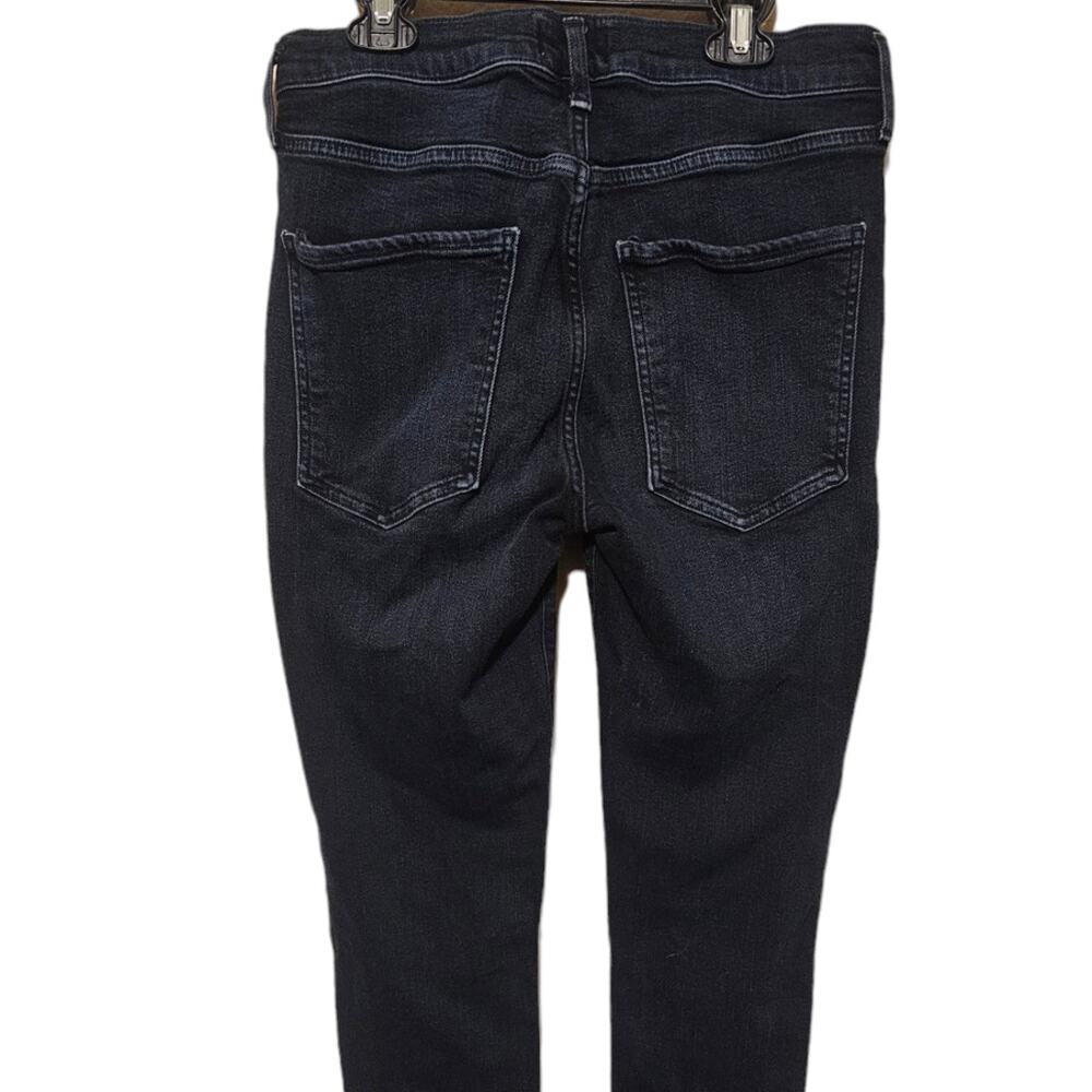 Agolde Dark Wash Sophie Skinny Distressed Jeans‎ - Picture 5 of 9